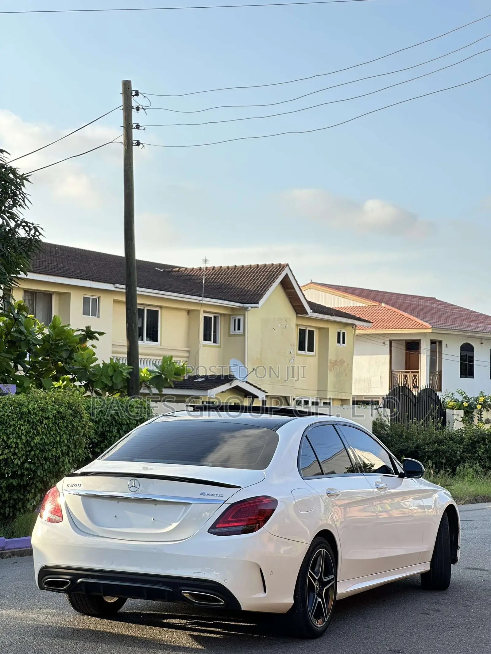 Mercedes-Benz C300 2020 White