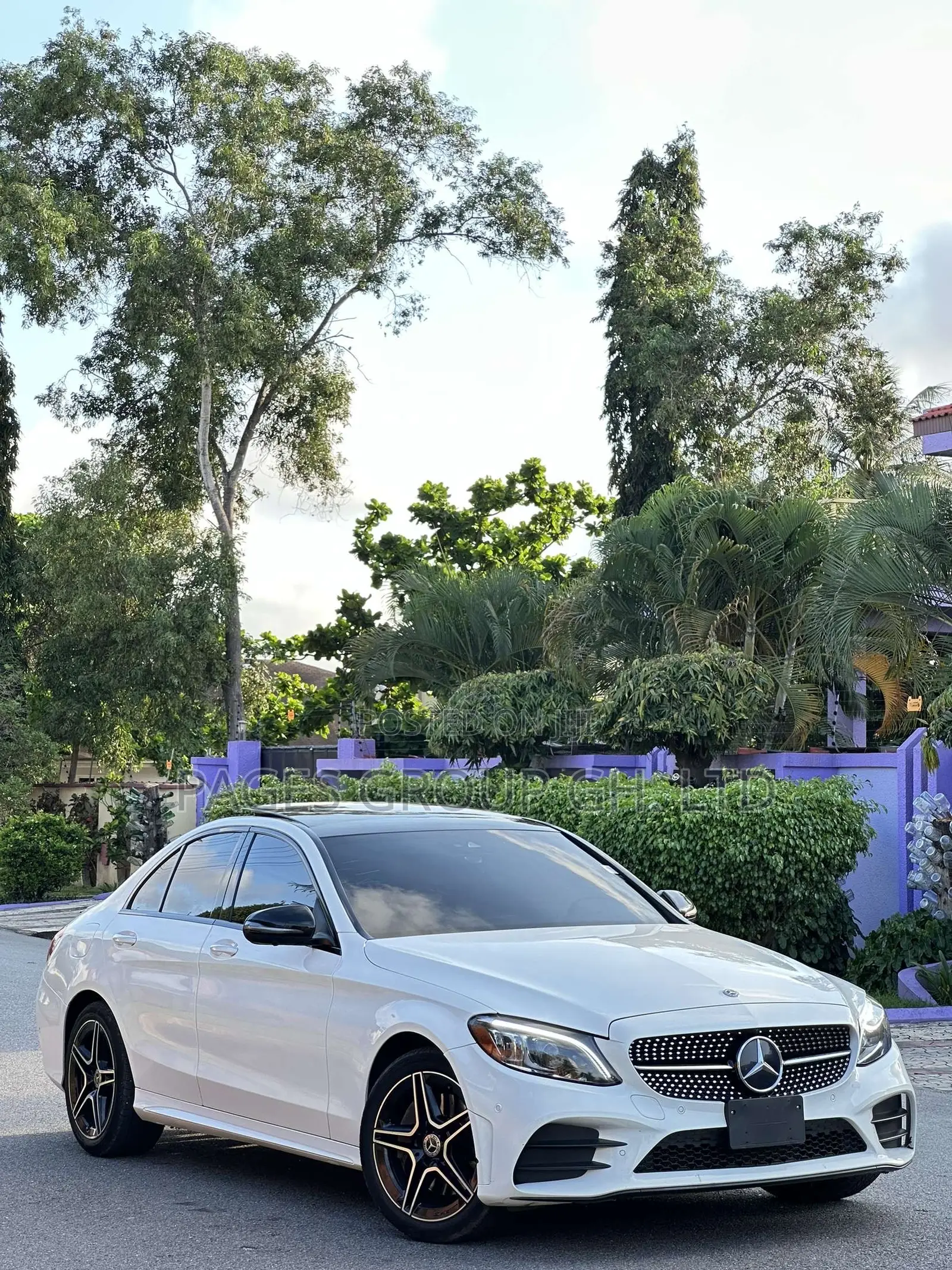 Mercedes-Benz C300 2020 White