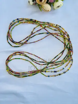 4 Strands Flawless Kente Waist Beads