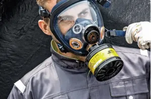 Full Face Respirator Mask With Multi Gas Filters