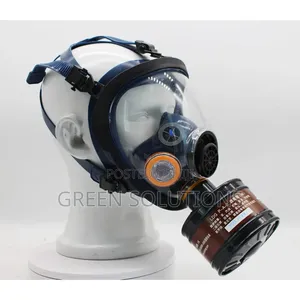 Full Face Respirator Mask With Multi Gas Filters