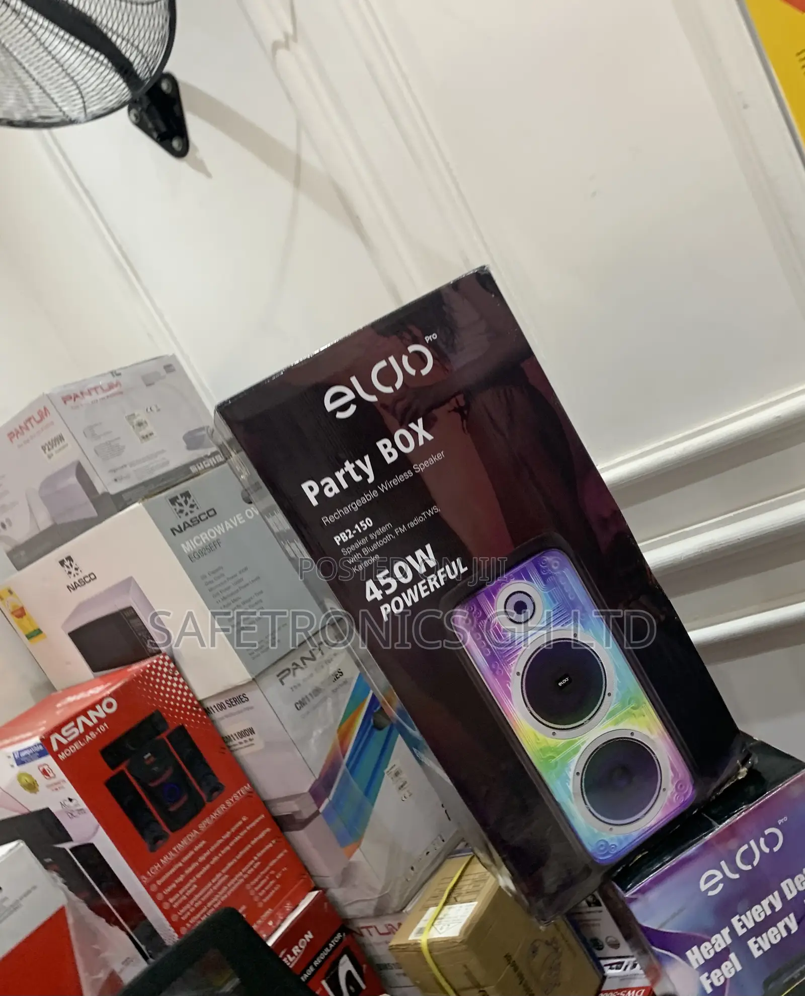 Kindly Check Out Double 8” Eldo Pb2-150 450 Watts Electric Bluetooth
