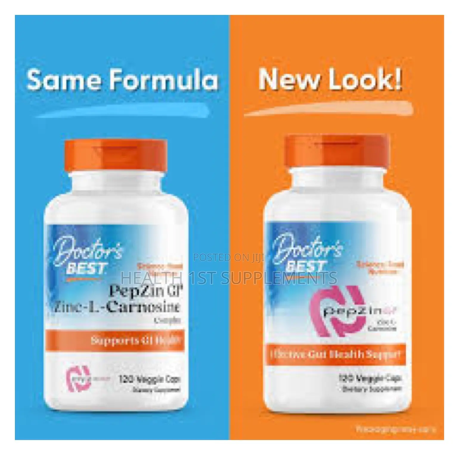 Pepzin Gi Zinc L Carnosine For Stomach Ulcers Gastritis 120 Vcaps