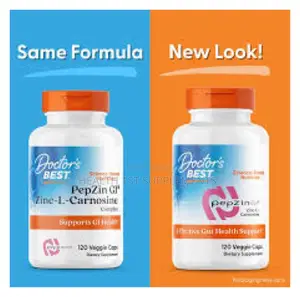 Pepzin Gi Zinc L Carnosine For Stomach Ulcers Gastritis 120 Vcaps