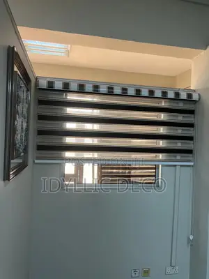 Excellent Brown Cream Zebra Blinds