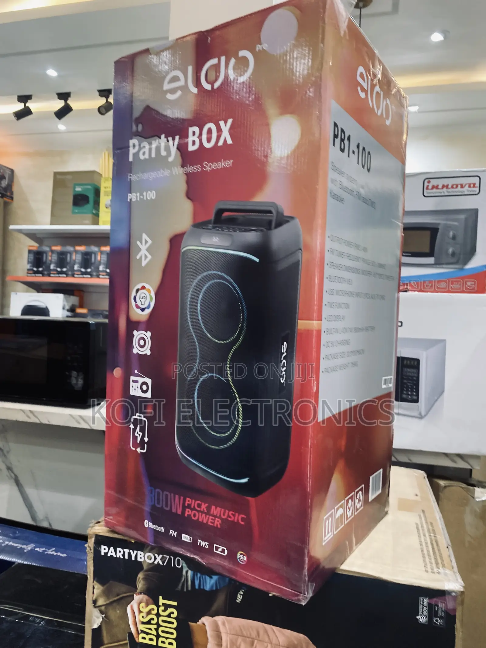 Enjoy Glorious Music With Eldo Pb1-100 Double 6.5” Speaker