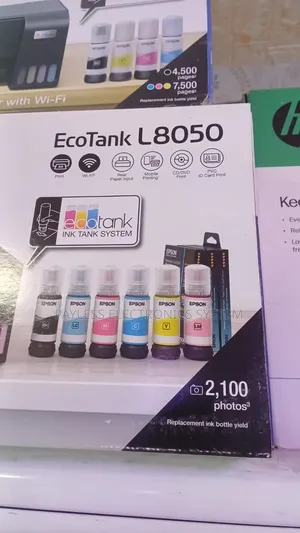 Ecotank L8050 A4 Wi-Fi Ink Tank Photo Printer
