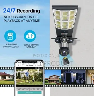 Ai Solar Camera +Lighting 2 in 1