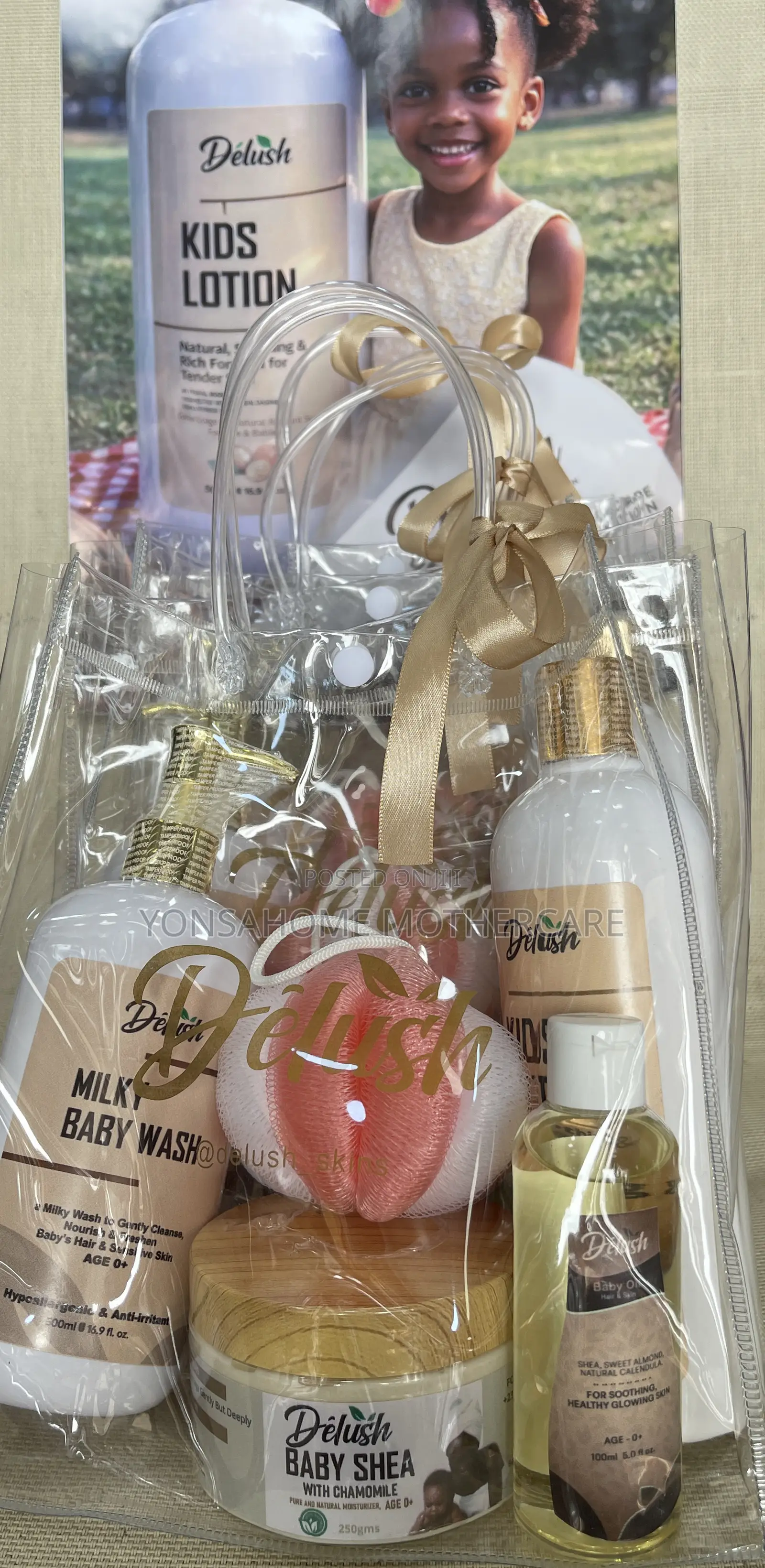 Delush 5piece Gift Set