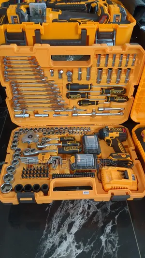 172 PCS Cordless Impact Wrench and Tools Set