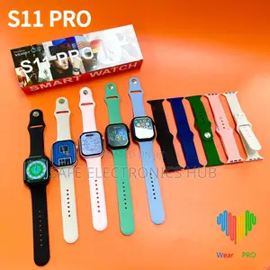 S11 Pro Smart Watch With 2 Straps, Premium Quality