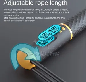 Skipping Rope Counter With Non-Slip Handle