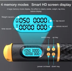 Skipping Rope Counter With Non-Slip Handle