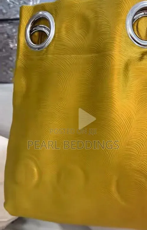 High Quality Embossed 100% Total Blackout Textured Curtains Available