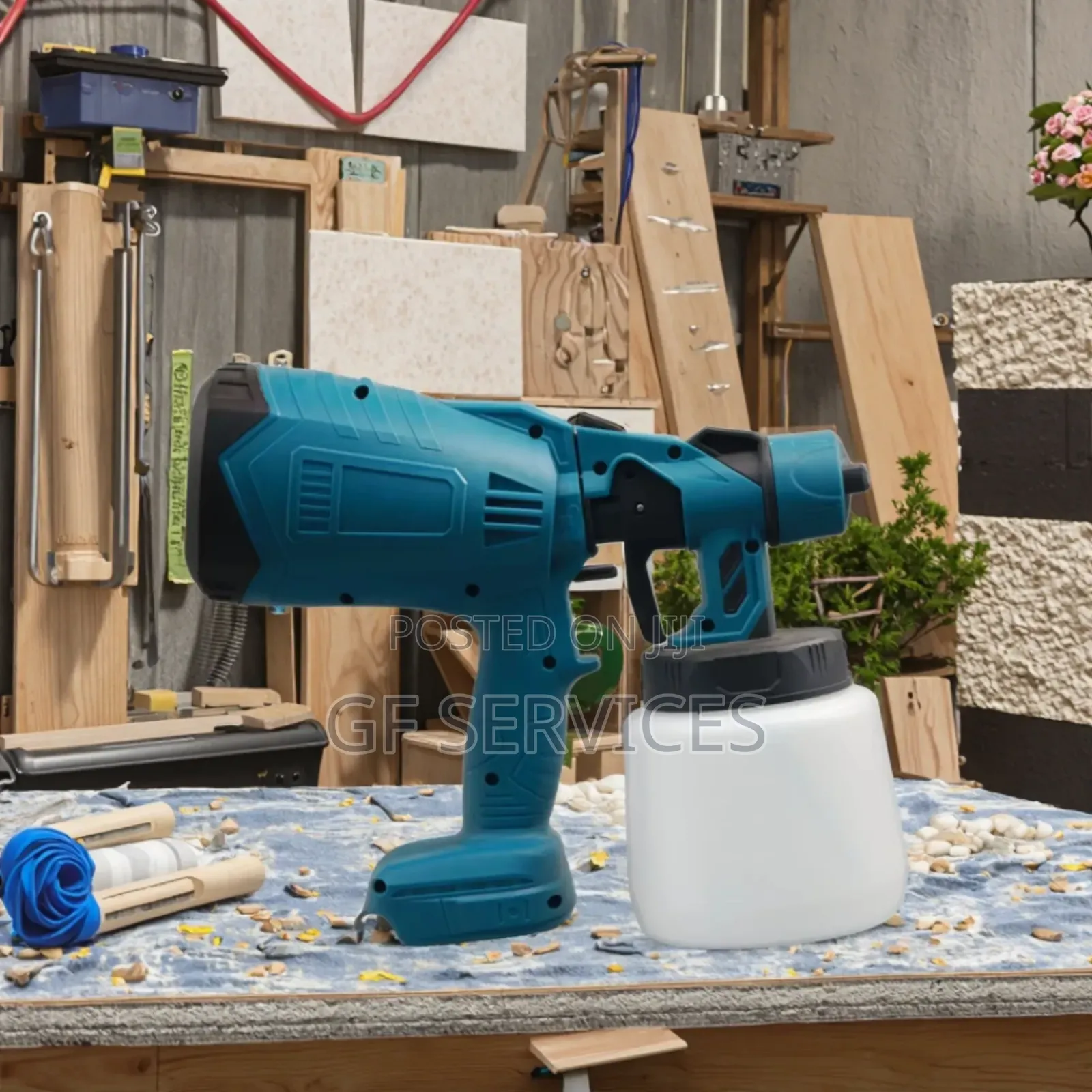 Portable Cordless Power Spraying Guns