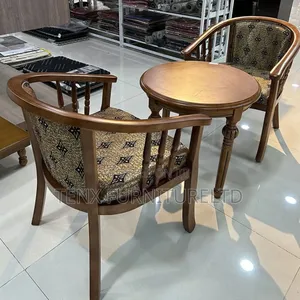Coffe Table With Chair (Antique)