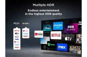 Uk” 75 Inch TCL 144hz Native Refresh Ultra Slim Design Onkyo 2.1 Uk TV