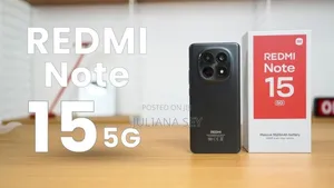 New Xiaomi Redmi Note 15 256 GB Black