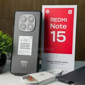 New Xiaomi Redmi Note 15 256 GB Black