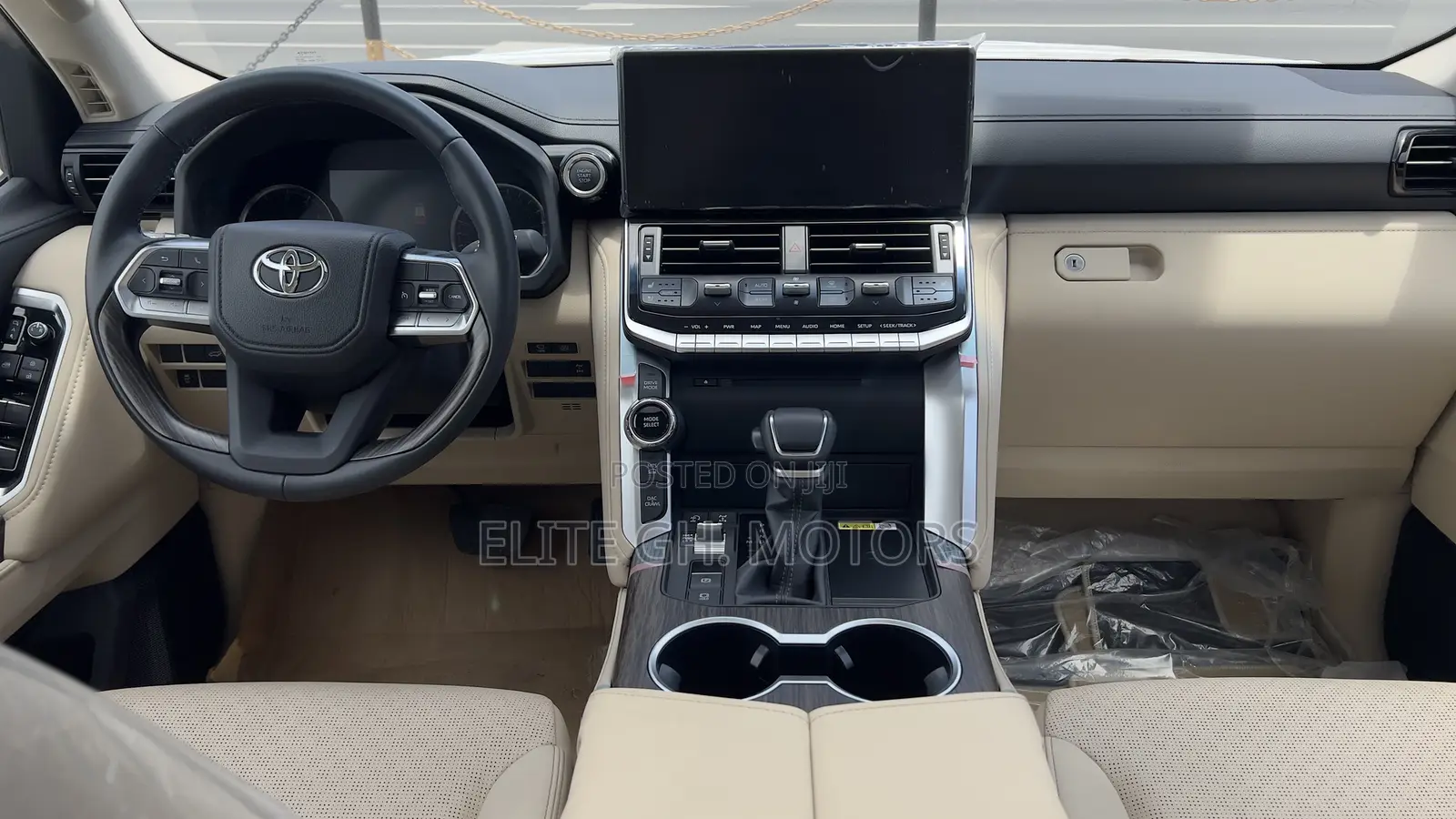 New Toyota Land Cruiser LC300 2024 Black