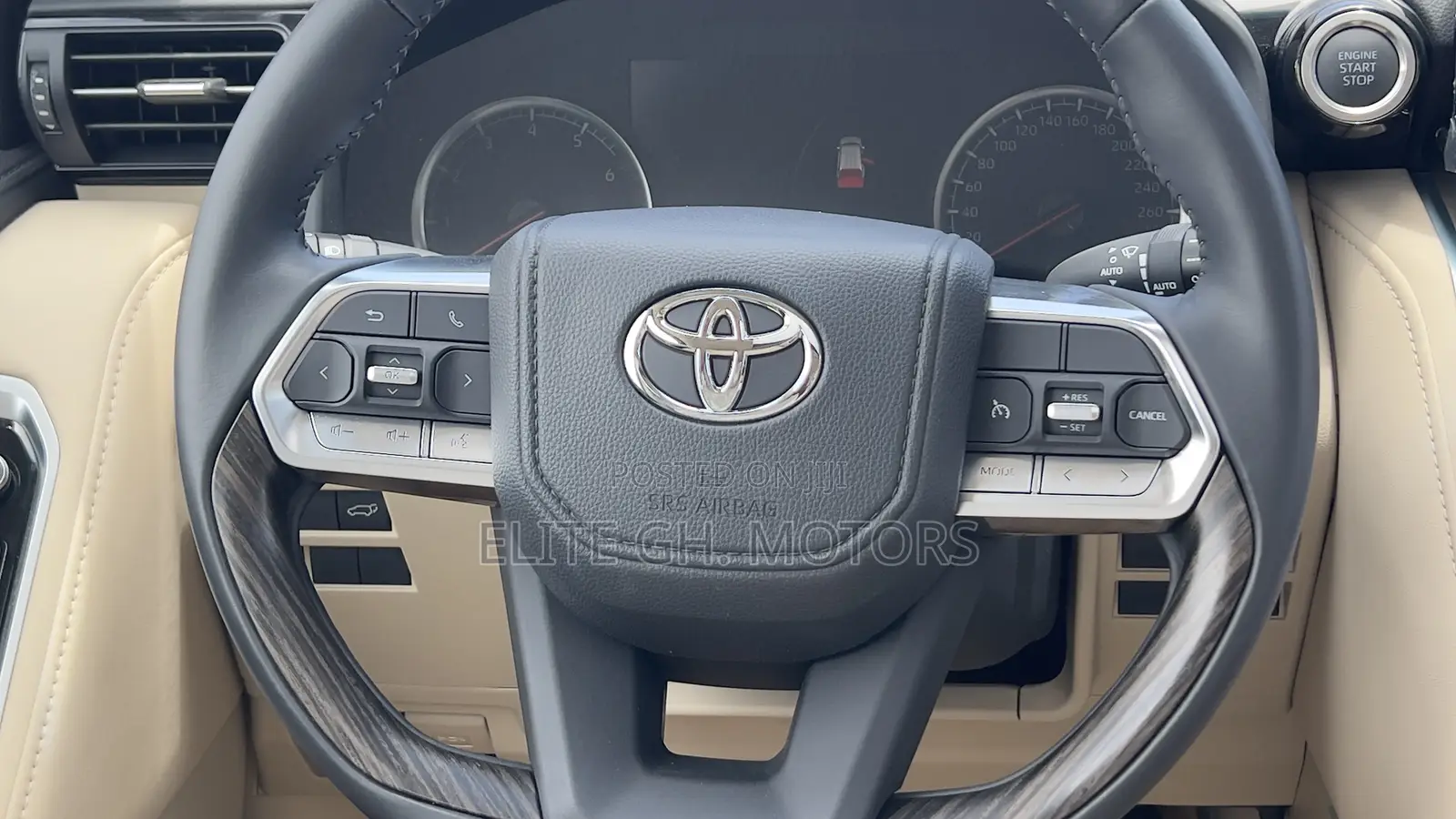 New Toyota Land Cruiser LC300 2024 Black