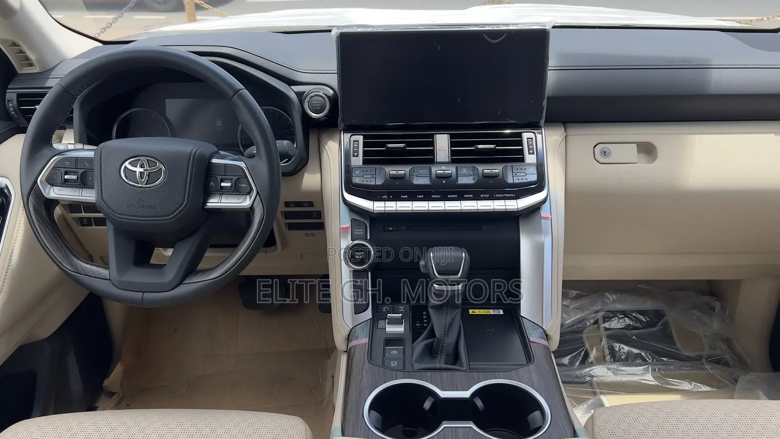 New Toyota Land Cruiser LC300 2024 Black