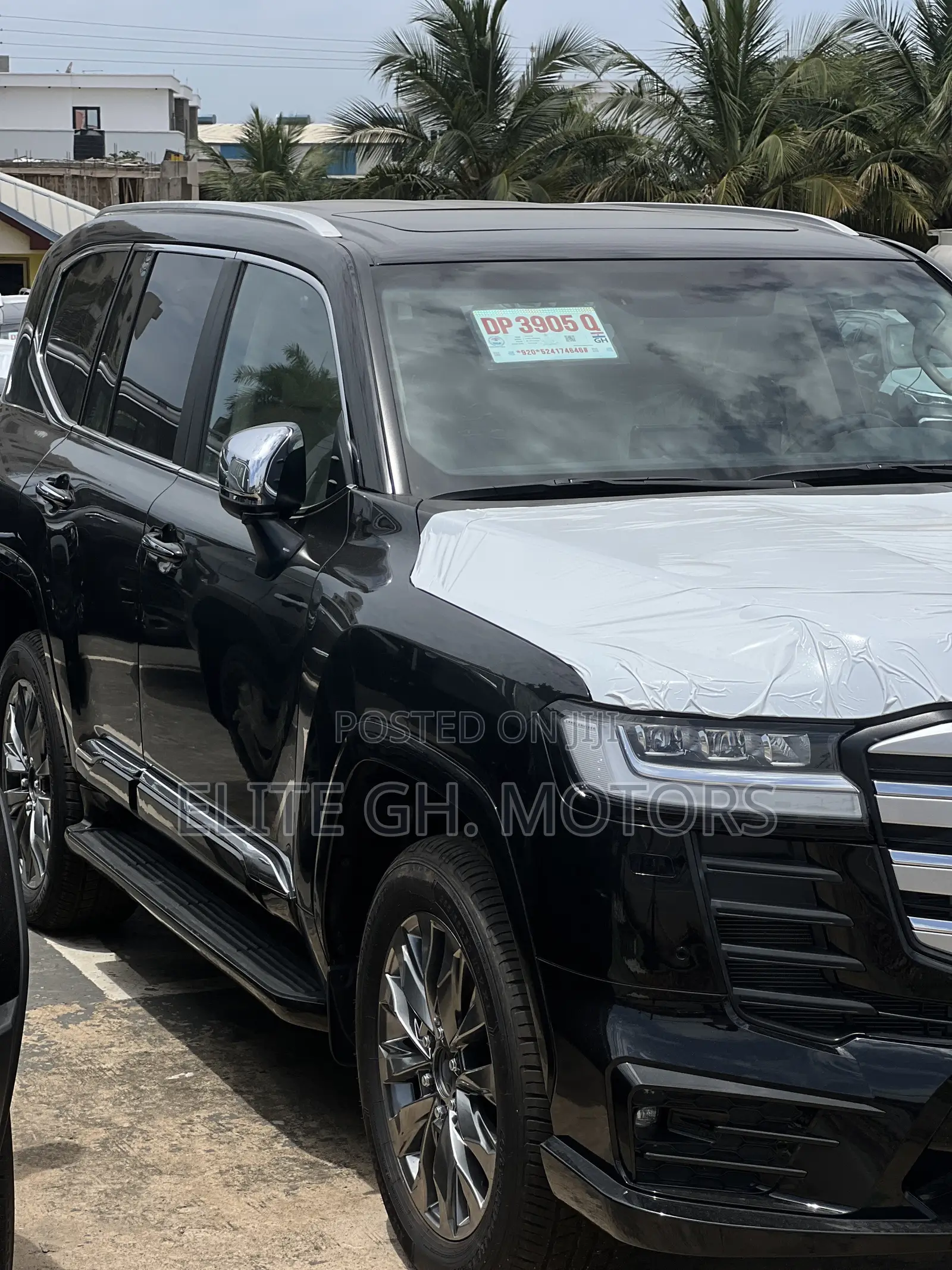 New Toyota Land Cruiser LC300 2024 Black