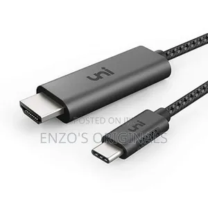 Usb-C to Hdmi Type-C to Hdmi Cable Length 1.8m 6ft Original Uni Brand