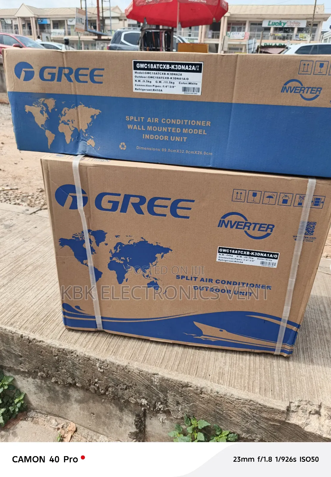 Gree 2.0hp Inverter R410 Split Air Conditionair