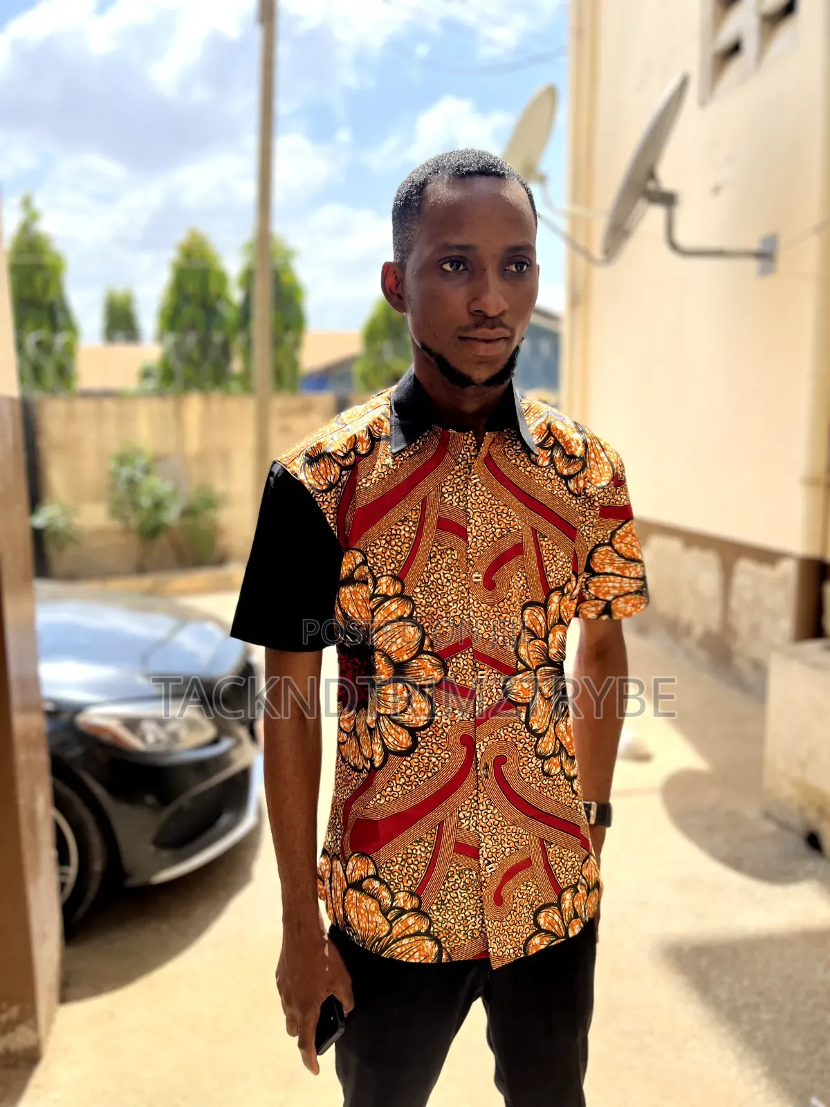 Men African Prints Shirt (Ready to Wear)