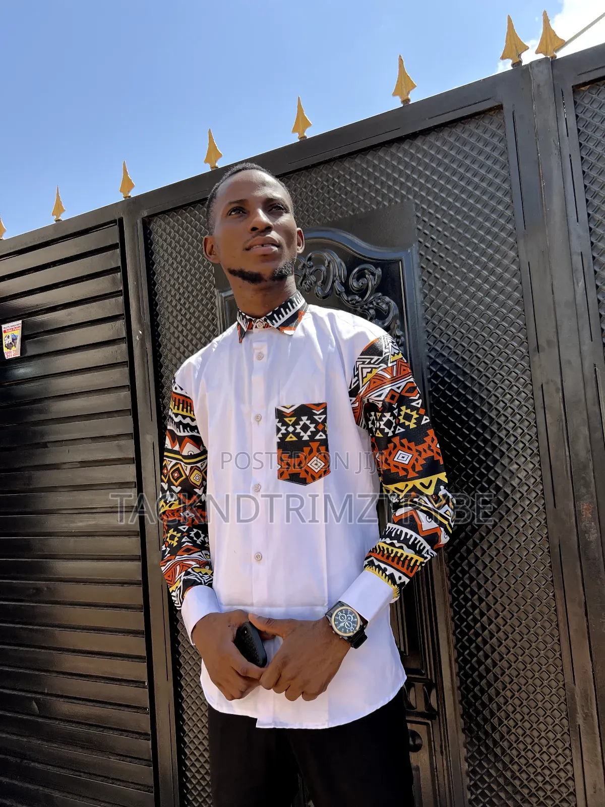Men African Prints Shirt (Ready to Wear)