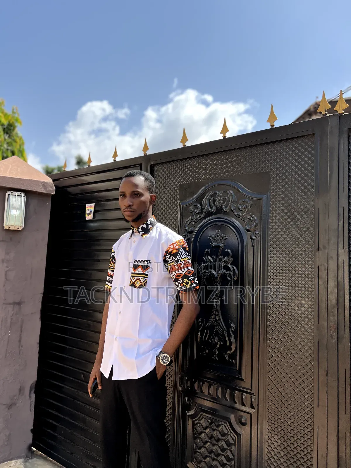 Men African Prints Shirt (Ready to Wear)