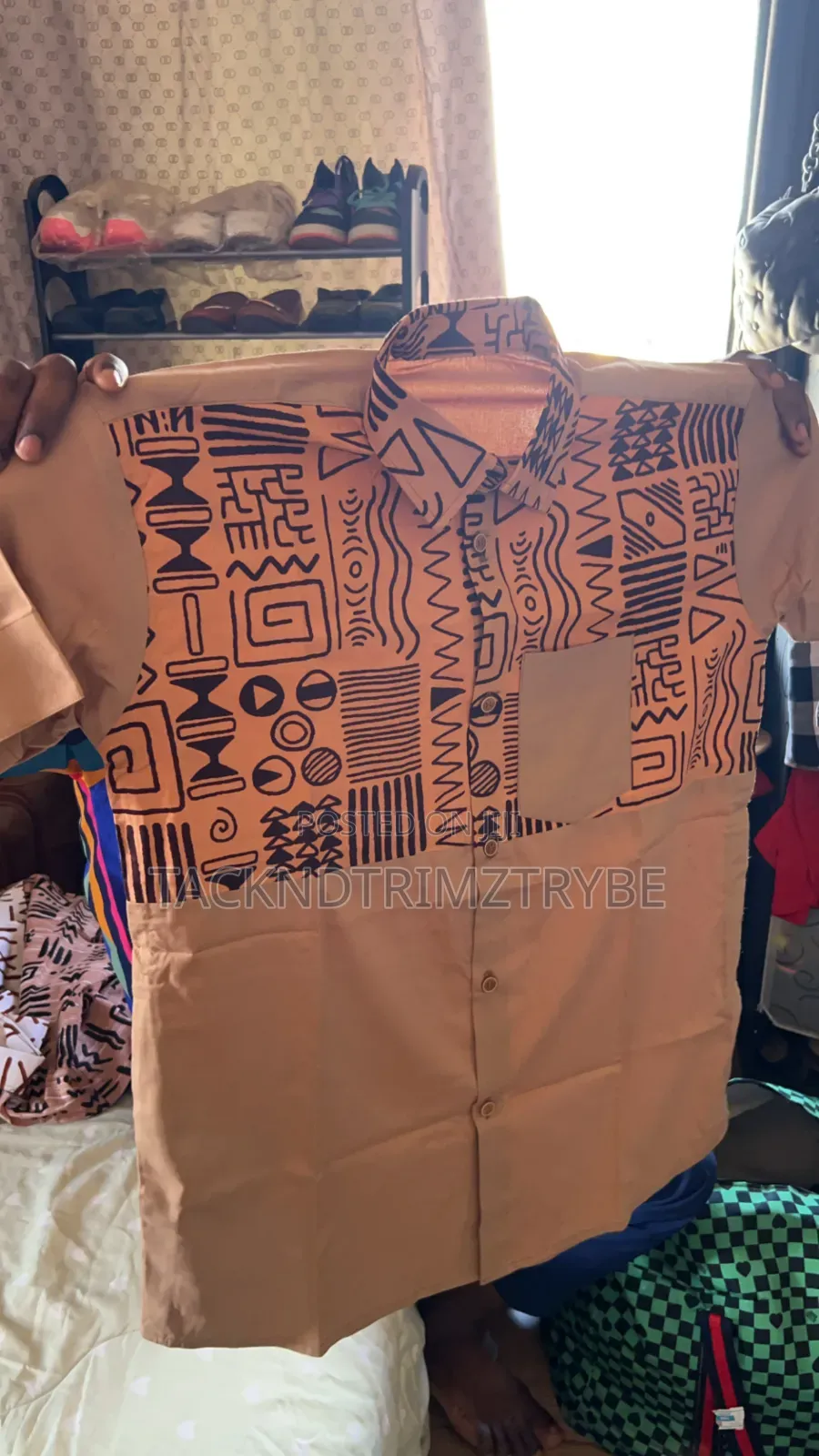 Men African Prints Shirt (Ready to Wear)