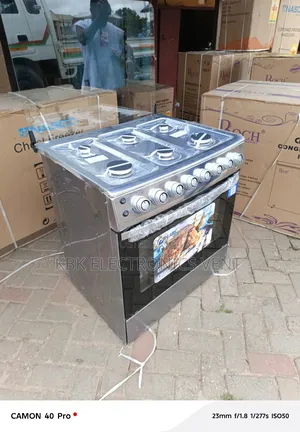 Rainbow 80*60 6burner Gas Cooker Oven+ Grill + Auto Ignition