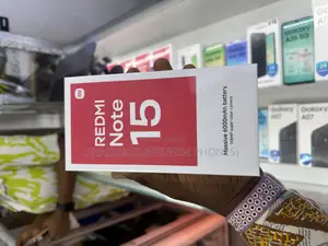 New Xiaomi Redmi Note 15 256 GB Black
