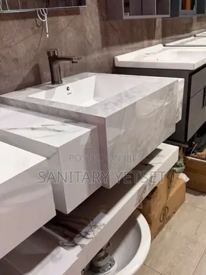 Newly Imported Mable Cabinet Basin