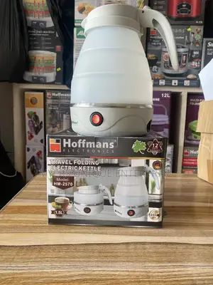 Hoffmans Electric Kettle Got You for Safe Travels (Foldable 1.5l)