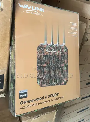 Wavlink Greenwood 6 3000p: Ax3000 Outdoor Wifi Repeater