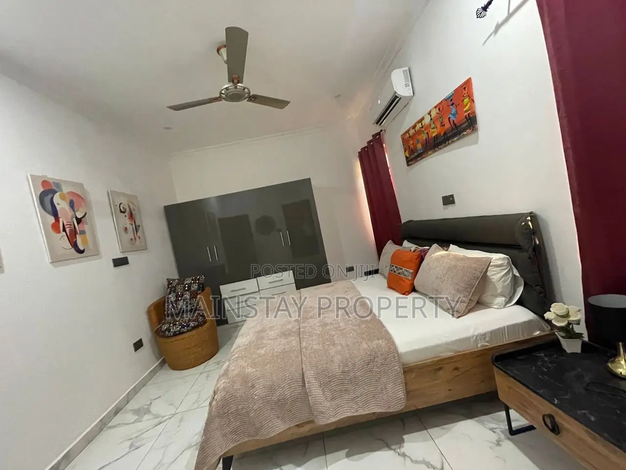 Furnished 4bdrm House in Mainstay Estates, Spintex for rent