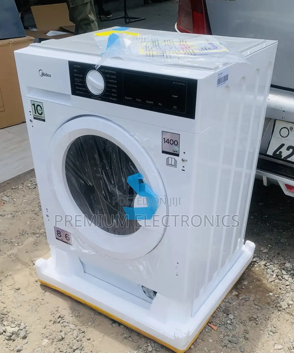 Midea 8kg/6kg Washer Dryer Inverter Washing Machine Built-In