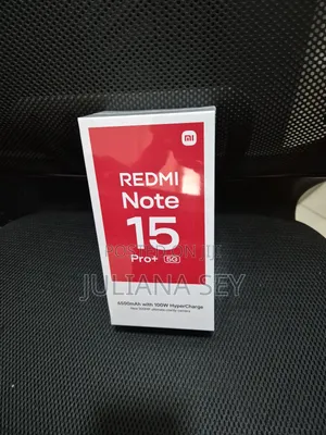 New Xiaomi Redmi Note 15 Pro+ 512 GB Black