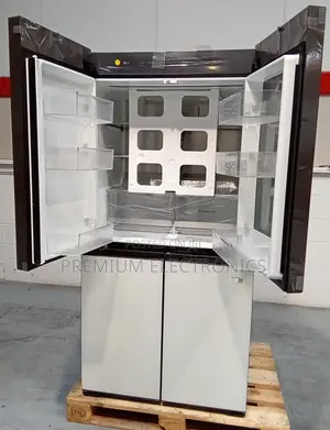 Lg 617l Gmv960nnme Moodup Fridge Freezer Multidoor Colour Changing