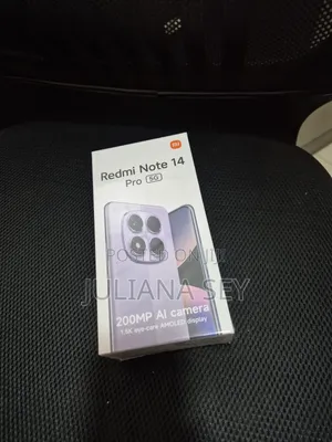 New Xiaomi Redmi Note 14 Pro 5G 512 GB Black