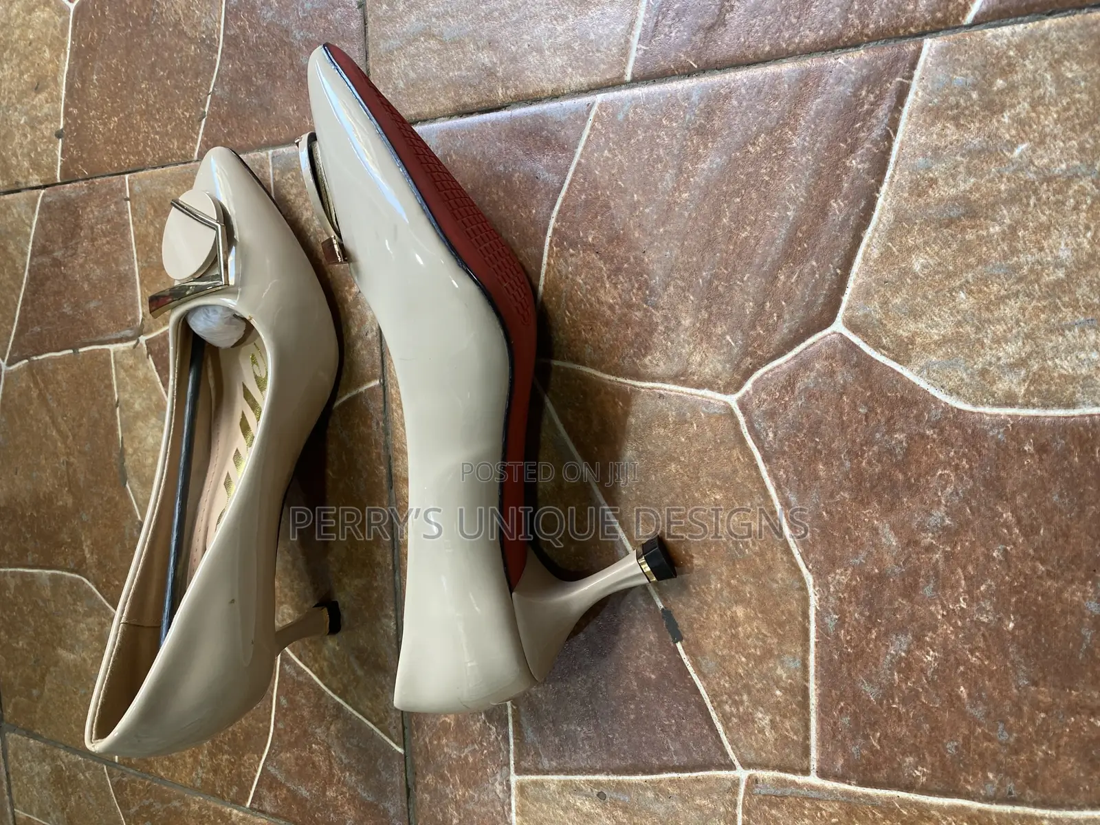 Ivory Elegance Kitten Heel Pumps