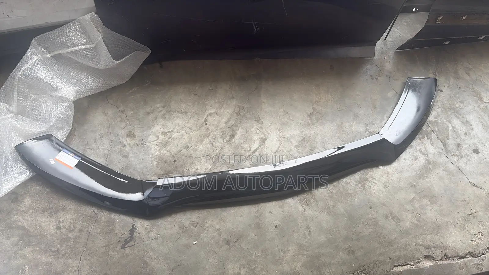 Mercedes Benz C300 W205 Amg Front Bumper Lip