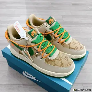 Nike Air Force 1 Custom Gucci Monogram