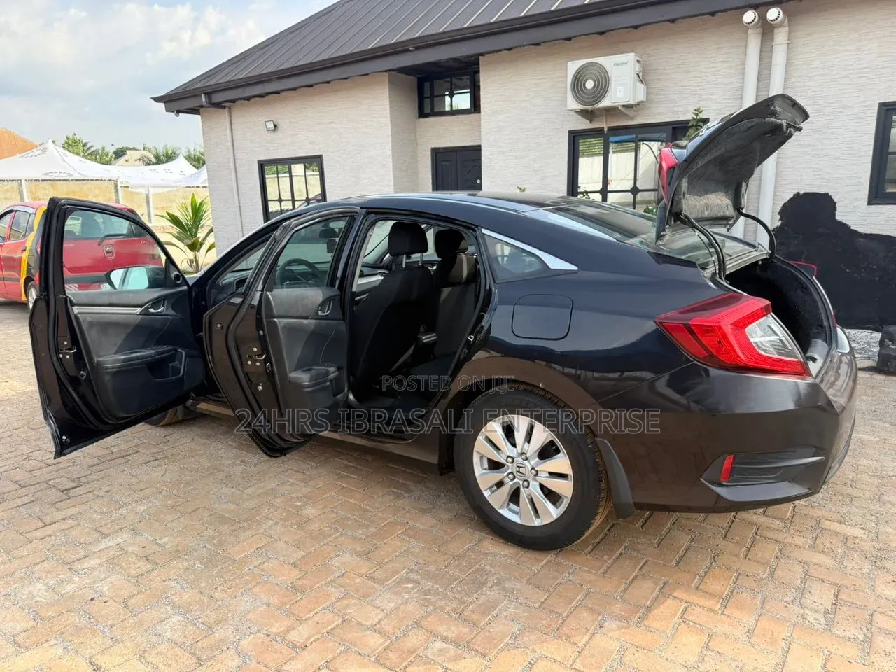 Honda Civic LX 2dr Coupe (2.0L 4cyl) 2016 Black