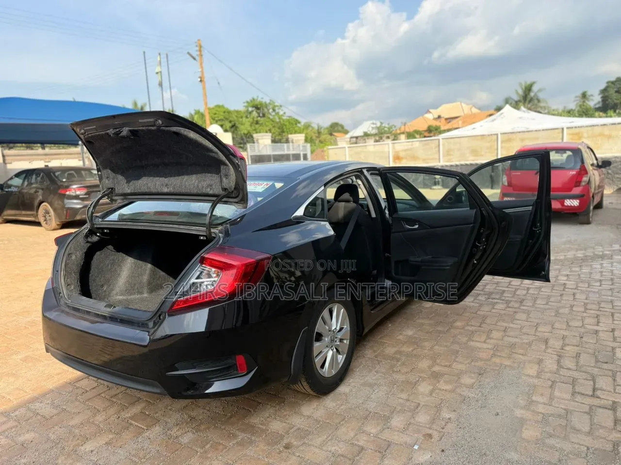 Honda Civic LX 2dr Coupe (2.0L 4cyl) 2016 Black