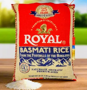 Royal Basmati Rice 20lbs 9.0kg