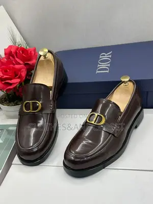 Dior Archie Loafers in Deep Brown Smooth Calfskin